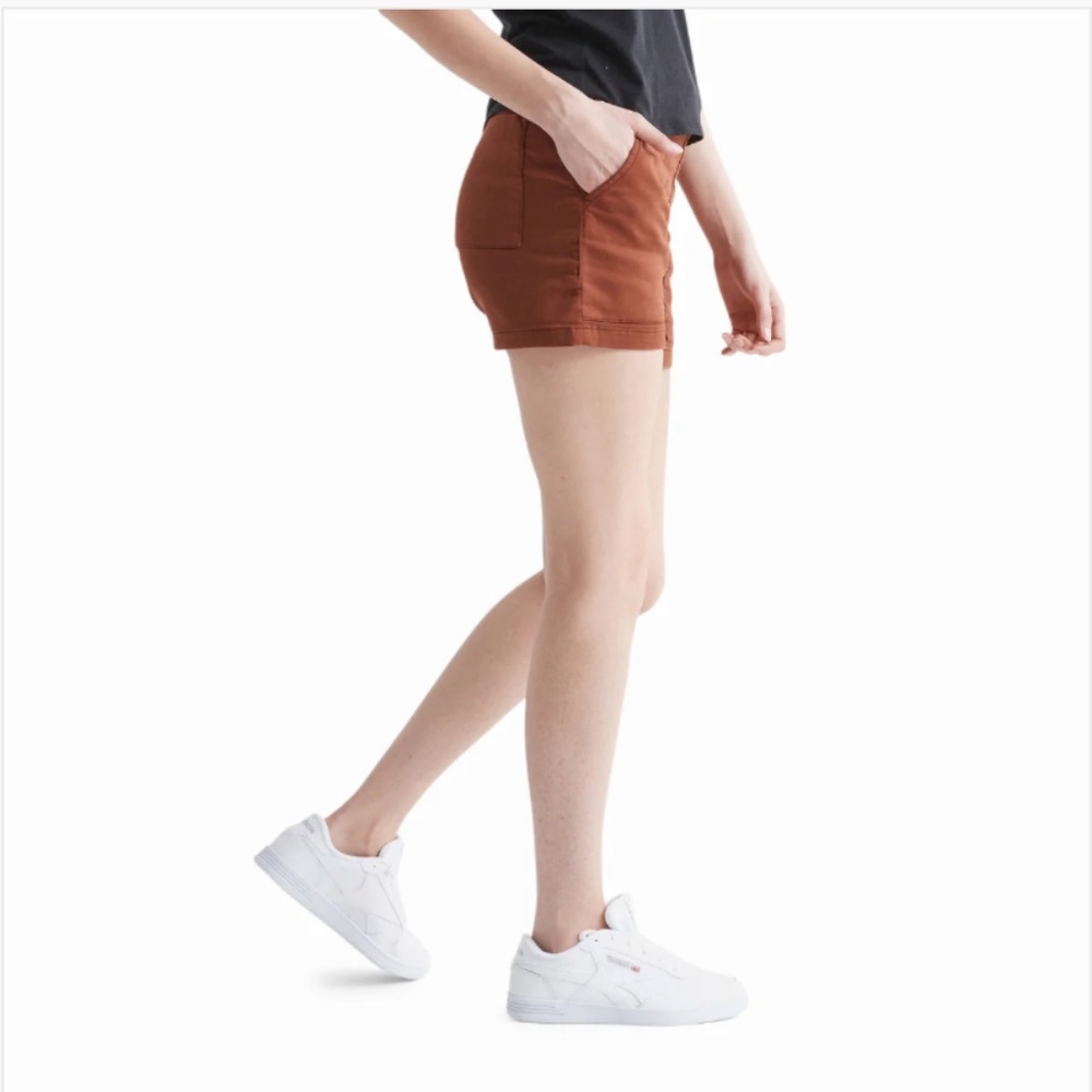 NWT DUER - Women's No Sweat Everyday Short in Tortoise Shell - Size Small - Picture 2 of 6
